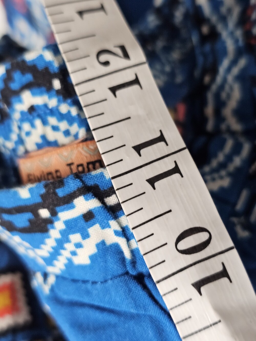 Flying Tomato Blue Wide Leg Pants M - Picture 16 of 16